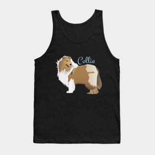 Graceful Rough Collie Tank Top